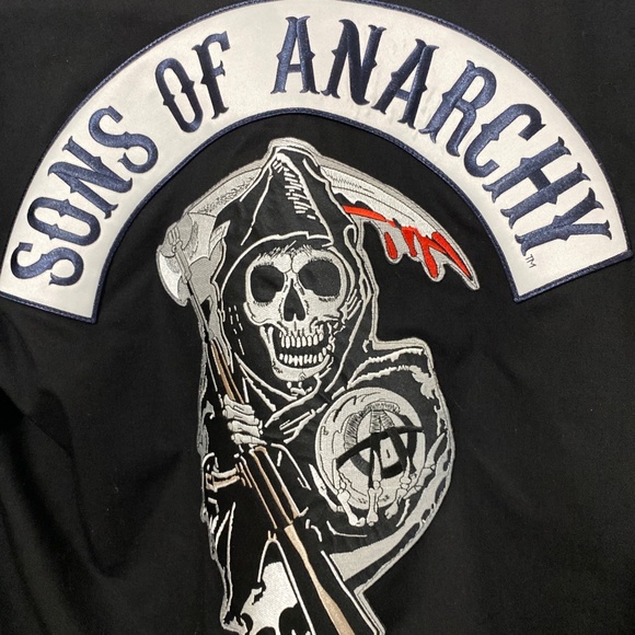 Sons of anarchy jacket black jean Medium - Picture 2 of 5